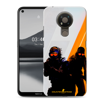 Силиконовый чехол на Nokia 3.4 с принтом Контер страйк Counter strike Силиконовый чехол на Nokia 3.4 с принтом Контер страйк Counter strike