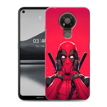 Силиконовый чехол на Nokia 3.4 с принтом Дедпул Deadpool Силиконовый чехол на Nokia 3.4 с принтом Дедпул Deadpool
