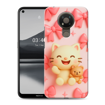 Силиконовый чехол на Nokia 3.4 с принтом для девочек Силиконовый чехол на Nokia 3.4 с принтом для девочек