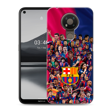 Силиконовый чехол на Nokia 3.4 с принтом Барселона Barcelona