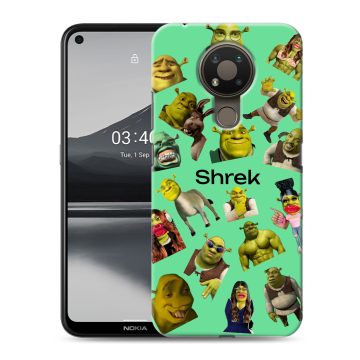 Силиконовый чехол на Nokia 3.4 с принтом Шрек Shrek