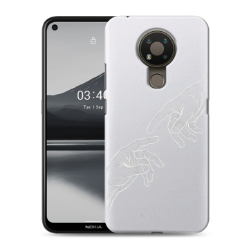Силиконовый чехол на Nokia 3.4 с принтом Сотворение мира