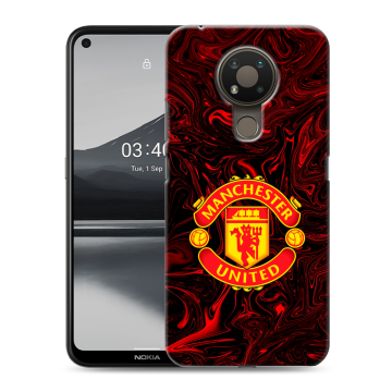 Силиконовый чехол на Nokia 3.4 с принтом Manchester United