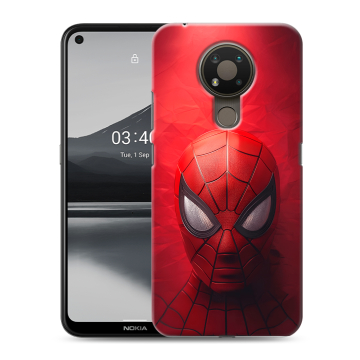 Силиконовый чехол на Nokia 3.4 с принтом Spiderman Человек паук