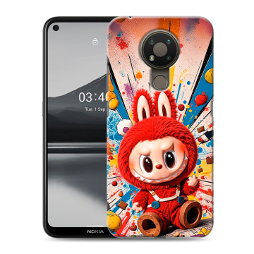 Силиконовый чехол на Nokia 3.4 с принтом Labubu Лабубу Силиконовый чехол на Nokia 3.4 с принтом Labubu Лабубу