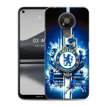 Силиконовый чехол на Nokia 3.4 с принтом Chelsea Челси