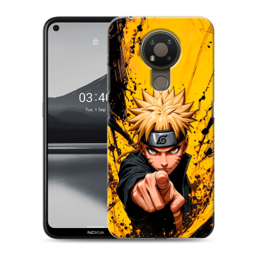 Силиконовый чехол на Nokia 3.4 с принтом Naruto Наруто Силиконовый чехол на Nokia 3.4 с принтом Naruto Наруто