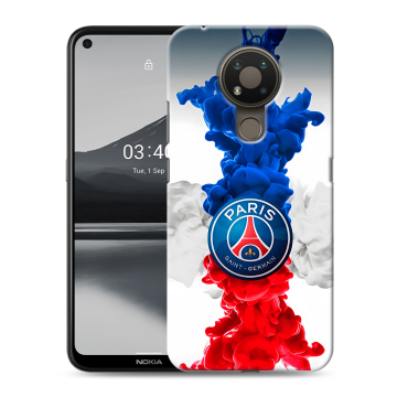 Силиконовый чехол на Nokia 3.4 с принтом PSG ПСЖ