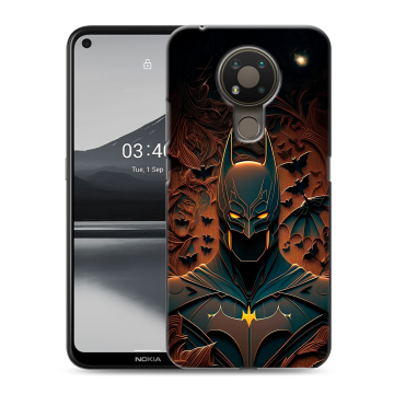 Силиконовый чехол на Nokia 3.4 с принтом Batman Бэтмен