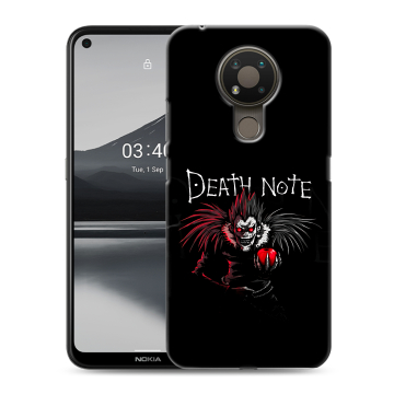 Силиконовый чехол на Nokia 3.4 с принтом Death note Тетрадь смерти Силиконовый чехол на Nokia 3.4 с принтом Death note Тетрадь смерти