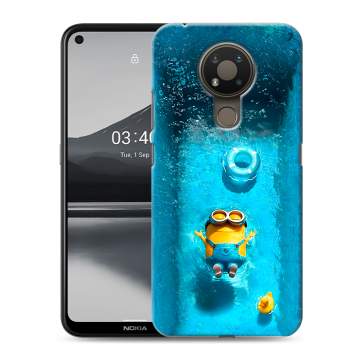 Силиконовый чехол на Nokia 3.4 с принтом Миньоны Силиконовый чехол на Nokia 3.4 с принтом Миньоны