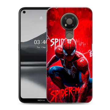 Силиконовый чехол на Nokia 3.4 с принтом Spiderman Человек паук Силиконовый чехол на Nokia 3.4 с принтом Spiderman Человек паук