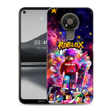 Силиконовый чехол на Nokia 3.4 с принтом Roblox Роблокс Силиконовый чехол на Nokia 3.4 с принтом Roblox Роблокс