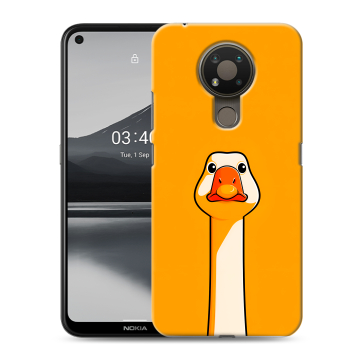 Силиконовый чехол на Nokia 3.4 с принтом Смешная утка
