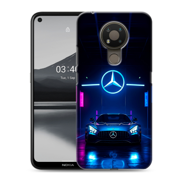 Силиконовый чехол на Nokia 3.4 с принтом Mercedes Мерседес Силиконовый чехол на Nokia 3.4 с принтом Mercedes Мерседес