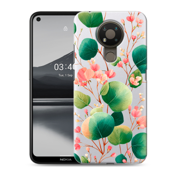 Силиконовый чехол на Nokia 3.4 с принтом женский