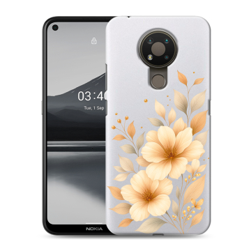 Силиконовый чехол на Nokia 3.4 с принтом для девушки