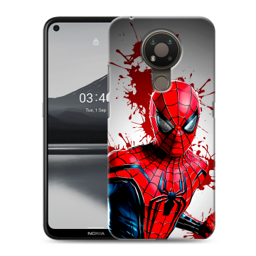 Силиконовый чехол на Nokia 3.4 с принтом Spiderman Человек паук Силиконовый чехол на Nokia 3.4 с принтом Spiderman Человек паук