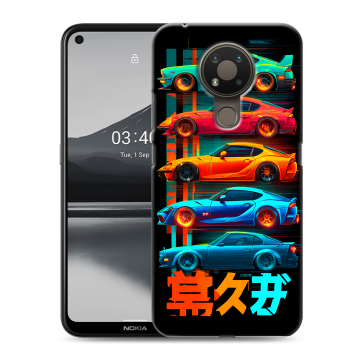 Силиконовый чехол на Nokia 3.4 с принтом машины тачки