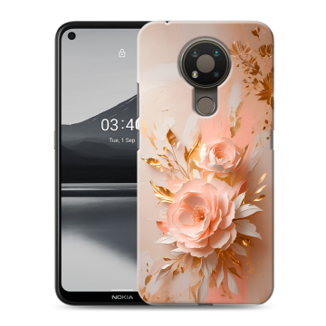Силиконовый чехол на Nokia 3.4 с принтом женский