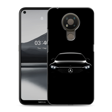Силиконовый чехол на Nokia 3.4 с принтом Mercedes Мерседес