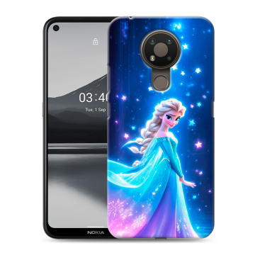 Силиконовый чехол на Nokia 3.4 с принтом Холодное сердце Frozen Силиконовый чехол на Nokia 3.4 с принтом Холодное сердце Frozen
