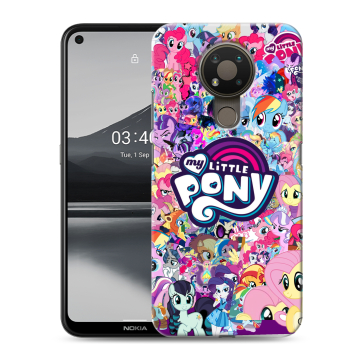 Силиконовый чехол на Nokia 3.4 с принтом My little pony Дружба чудо Силиконовый чехол на Nokia 3.4 с принтом My little pony Дружба чудо