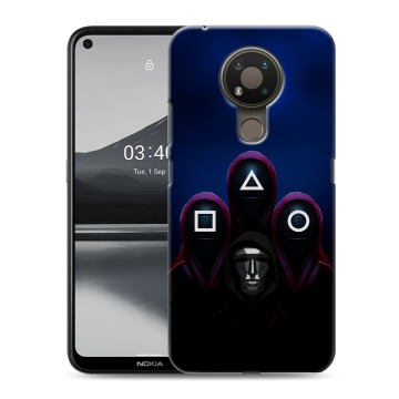 Силиконовый чехол на Nokia 3.4 с принтом Игра Кальмара