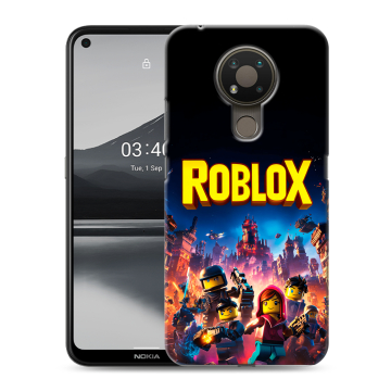 Силиконовый чехол на Nokia 3.4 с принтом Roblox Роблокс Силиконовый чехол на Nokia 3.4 с принтом Roblox Роблокс