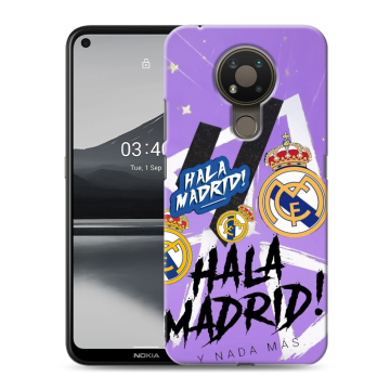 Силиконовый чехол на Nokia 3.4 с принтом Real Madrid Реал Мадрид Силиконовый чехол на Nokia 3.4 с принтом Real Madrid Реал Мадрид