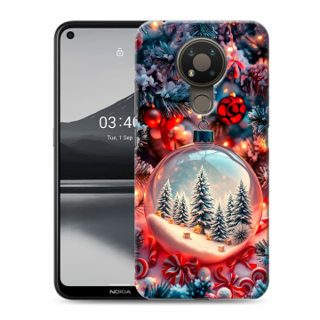 Силиконовый чехол на Nokia 3.4 с принтом Новый год