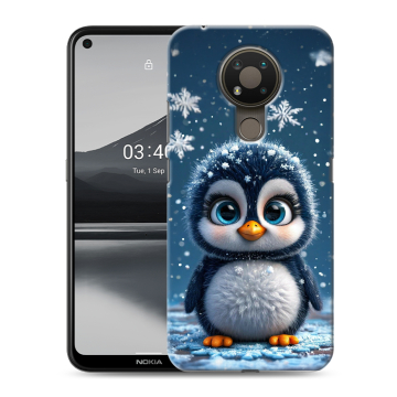 Силиконовый чехол на Nokia 3.4 с принтом Новый год