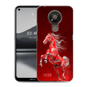 Силиконовый чехол на Nokia 3.4 с принтом Новый год
