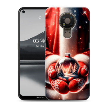 Силиконовый чехол на Nokia 3.4 с принтом Новый год