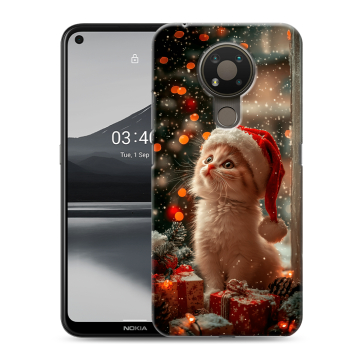 Силиконовый чехол на Nokia 3.4 с принтом Новый год