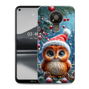 Силиконовый чехол на Nokia 3.4 с принтом Новый год