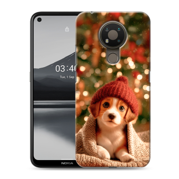 Силиконовый чехол на Nokia 3.4 с принтом Новый год