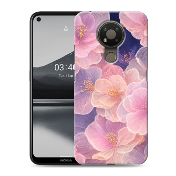Силиконовый чехол на Nokia 3.4 с принтом женский