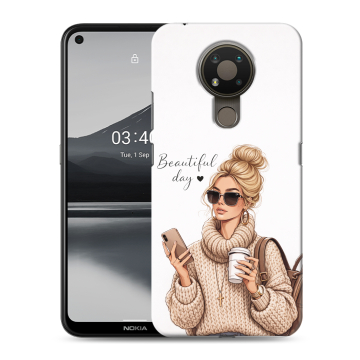 Силиконовый чехол на Nokia 3.4 с принтом женский Силиконовый чехол на Nokia 3.4 с принтом женский
