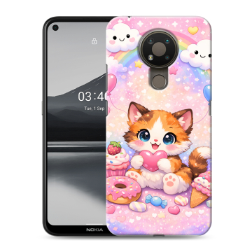 Силиконовый чехол на Nokia 3.4 с принтом для девочек Силиконовый чехол на Nokia 3.4 с принтом для девочек