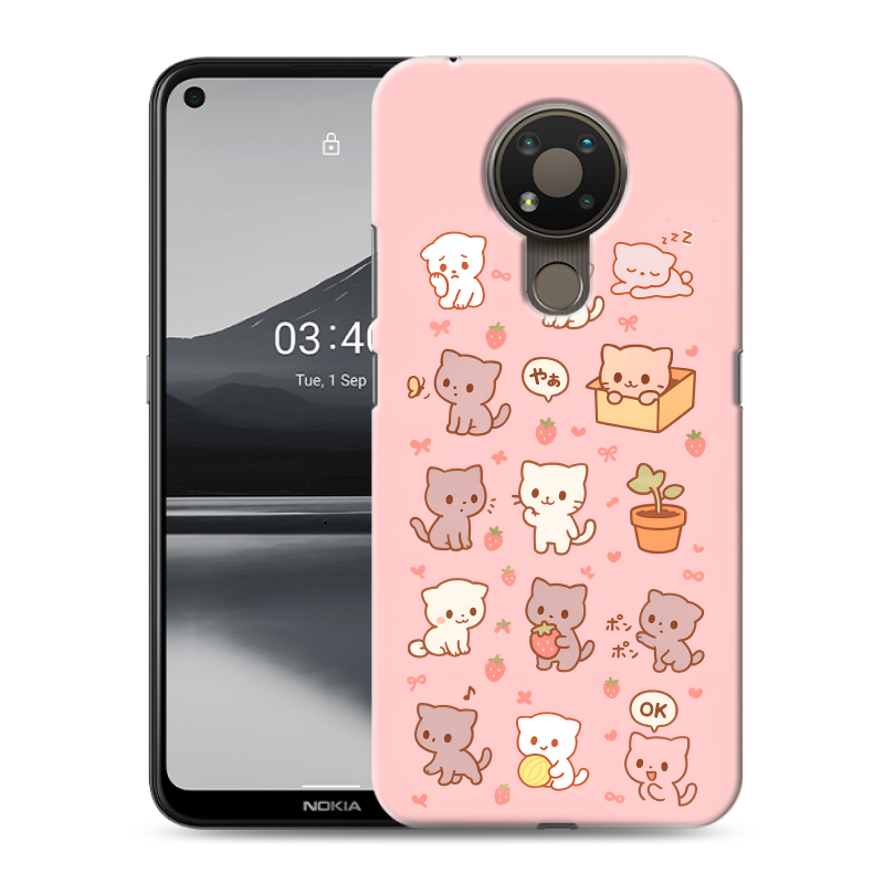 Силиконовый чехол на Nokia 3.4 с принтом Hello Kitty Хелоу Кити Силиконовый чехол на Nokia 3.4 с принтом Hello Kitty Хелоу Кити