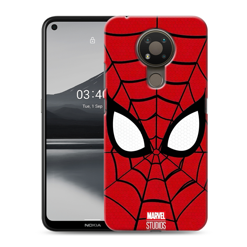 Силиконовый чехол на Nokia 3.4 с принтом человек паук spiderman Силиконовый чехол на Nokia 3.4 с принтом человек паук spiderman