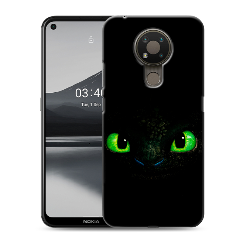 Силиконовый чехол на Nokia 3.4 с принтом Как приручить дракона Силиконовый чехол на Nokia 3.4 с принтом Как приручить дракона