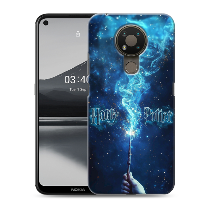 Силиконовый чехол на Nokia 3.4 с принтом Harry Potter Гарри Поттер Силиконовый чехол на Nokia 3.4 с принтом Harry Potter Гарри Поттер