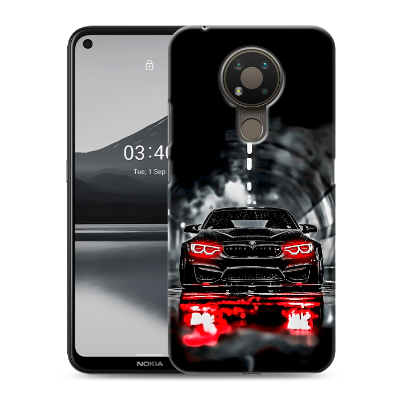 Силиконовый чехол на Nokia 3.4 с принтом BMW БМВ Силиконовый чехол на Nokia 3.4 с принтом BMW БМВ