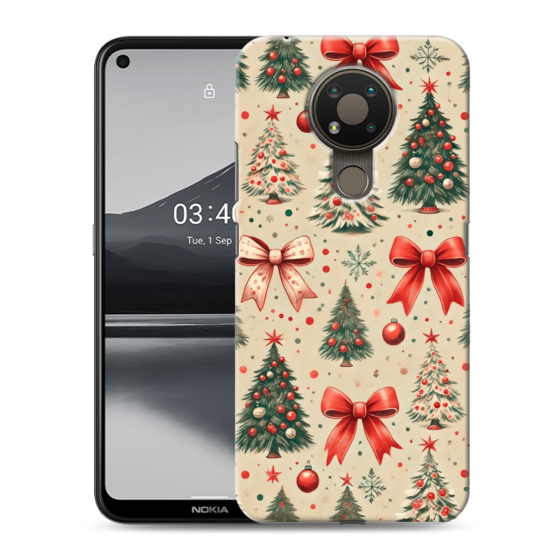 Силиконовый чехол на Nokia 3.4 с принтом Новый год Силиконовый чехол на Nokia 3.4 с принтом Новый год