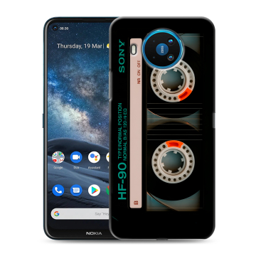 Силиконовый чехол на Nokia 8.3 с принтом Кассета Силиконовый чехол на Nokia 8.3 с принтом Кассета