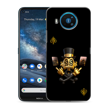 Силиконовый чехол на Nokia 8.3 с принтом Золотой скрудж макдак