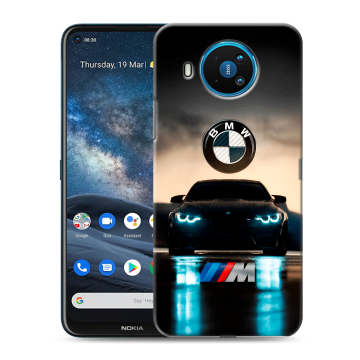 Силиконовый чехол на Nokia 8.3 с принтом БМВ BMW Силиконовый чехол на Nokia 8.3 с принтом БМВ BMW