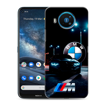 Силиконовый чехол на Nokia 8.3 с принтом БМВ BMW Силиконовый чехол на Nokia 8.3 с принтом БМВ BMW